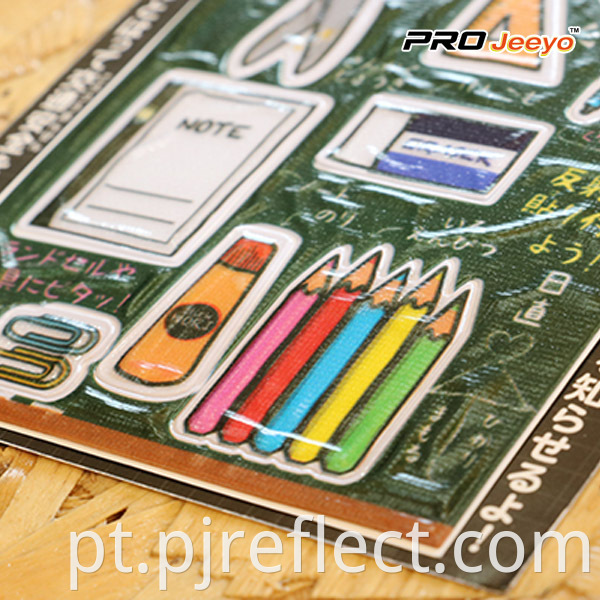 PVC Stationery Sticker